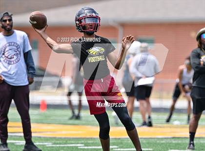 Thumbnail 2 in Douglas Byrd vs Cardinal Gibbons (Montgomery Central 2nd Annual 7 on 7 Air Raid Classic) photogallery.
