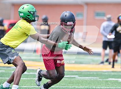 Thumbnail 2 in Douglas Byrd vs Cardinal Gibbons (Montgomery Central 2nd Annual 7 on 7 Air Raid Classic) photogallery.