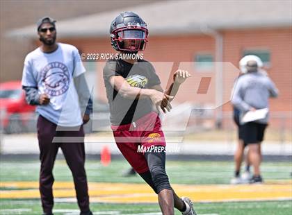 Thumbnail 1 in Douglas Byrd vs Cardinal Gibbons (Montgomery Central 2nd Annual 7 on 7 Air Raid Classic) photogallery.