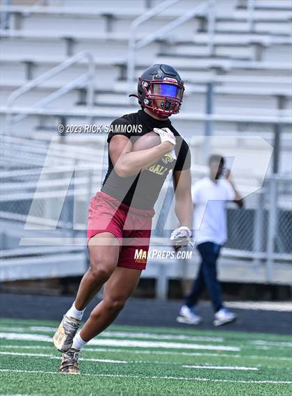 Thumbnail 3 in Douglas Byrd vs Cardinal Gibbons (Montgomery Central 2nd Annual 7 on 7 Air Raid Classic) photogallery.