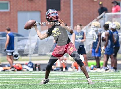 Thumbnail 1 in Douglas Byrd vs Cardinal Gibbons (Montgomery Central 2nd Annual 7 on 7 Air Raid Classic) photogallery.