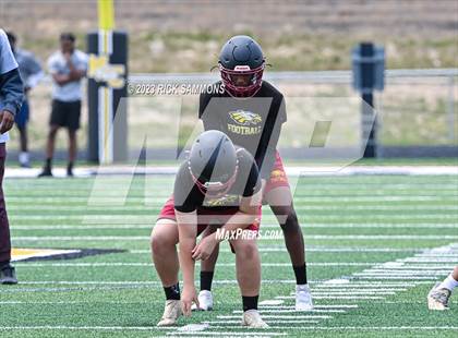Thumbnail 2 in Douglas Byrd vs Cardinal Gibbons (Montgomery Central 2nd Annual 7 on 7 Air Raid Classic) photogallery.