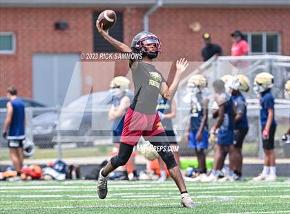 Thumbnail 3 in Douglas Byrd vs Cardinal Gibbons (Montgomery Central 2nd Annual 7 on 7 Air Raid Classic) photogallery.