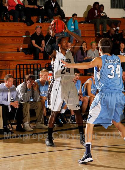 Thumbnail 1 in Valor Christian vs. Montbello (Ralston Roundup Tournament) photogallery.