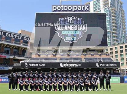 Thumbnail 2 in Perfect Game All-American Classic (East vs. West) photogallery.