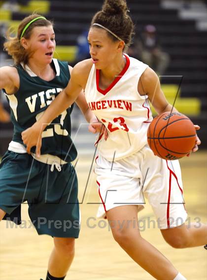 Thumbnail 1 in Mountain Vista vs. Rangeview (Prairie View Tournament) photogallery.