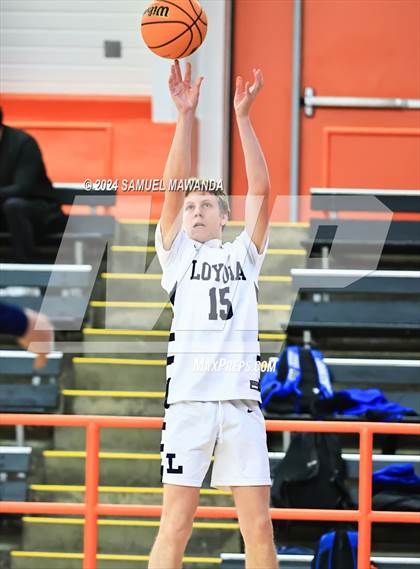 Thumbnail 1 in Loyola vs Poly photogallery.