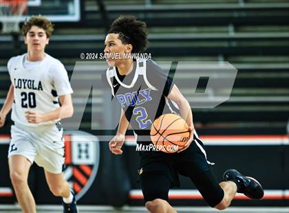 Thumbnail 3 in Loyola vs Poly photogallery.