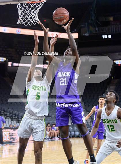 Thumbnail 3 in Brackenridge vs Desoto (Spurs High School Showcase) photogallery.