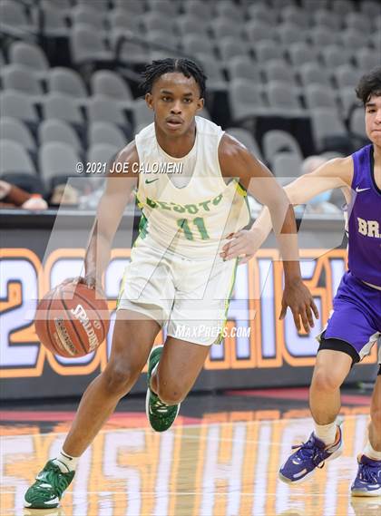 Thumbnail 1 in Brackenridge vs Desoto (Spurs High School Showcase) photogallery.