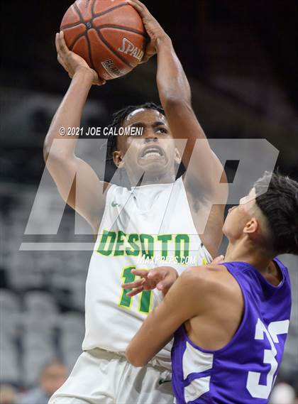 Thumbnail 1 in Brackenridge vs Desoto (Spurs High School Showcase) photogallery.