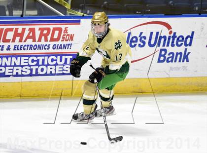 Thumbnail 1 in New Canaan vs. Notre Dame-West Haven (CIAC Division I Quarterfinal) photogallery.