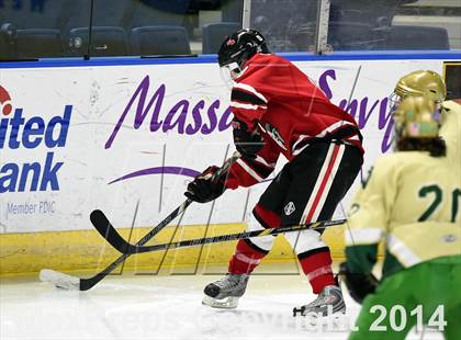 Thumbnail 3 in New Canaan vs. Notre Dame-West Haven (CIAC Division I Quarterfinal) photogallery.