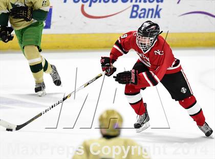 Thumbnail 3 in New Canaan vs. Notre Dame-West Haven (CIAC Division I Quarterfinal) photogallery.