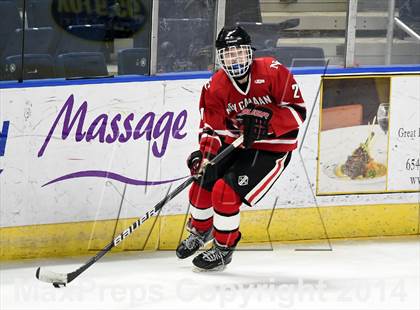 Thumbnail 2 in New Canaan vs. Notre Dame-West Haven (CIAC Division I Quarterfinal) photogallery.