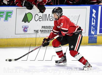 Thumbnail 3 in New Canaan vs. Notre Dame-West Haven (CIAC Division I Quarterfinal) photogallery.