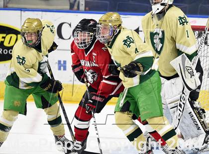 Thumbnail 3 in New Canaan vs. Notre Dame-West Haven (CIAC Division I Quarterfinal) photogallery.
