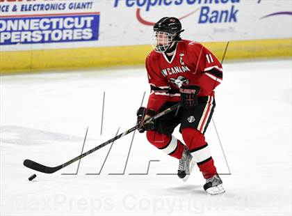Thumbnail 3 in New Canaan vs. Notre Dame-West Haven (CIAC Division I Quarterfinal) photogallery.