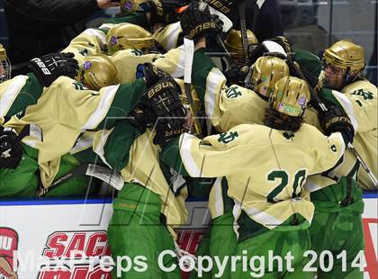 Thumbnail 3 in New Canaan vs. Notre Dame-West Haven (CIAC Division I Quarterfinal) photogallery.