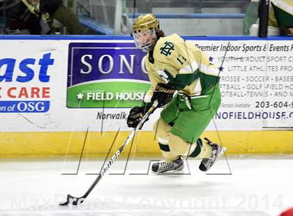 Thumbnail 1 in New Canaan vs. Notre Dame-West Haven (CIAC Division I Quarterfinal) photogallery.