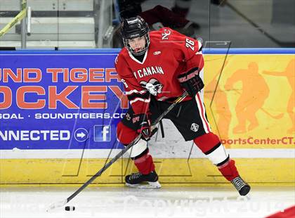 Thumbnail 3 in New Canaan vs. Notre Dame-West Haven (CIAC Division I Quarterfinal) photogallery.