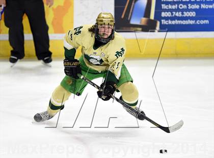 Thumbnail 2 in New Canaan vs. Notre Dame-West Haven (CIAC Division I Quarterfinal) photogallery.