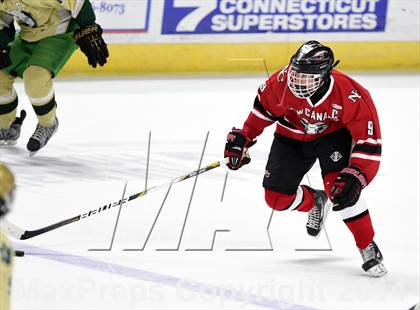 Thumbnail 1 in New Canaan vs. Notre Dame-West Haven (CIAC Division I Quarterfinal) photogallery.