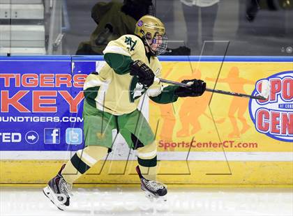 Thumbnail 3 in New Canaan vs. Notre Dame-West Haven (CIAC Division I Quarterfinal) photogallery.