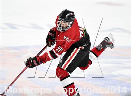 Thumbnail 1 in New Canaan vs. Notre Dame-West Haven (CIAC Division I Quarterfinal) photogallery.