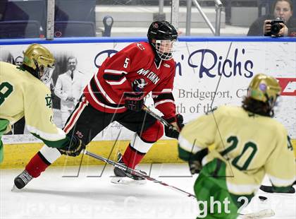 Thumbnail 3 in New Canaan vs. Notre Dame-West Haven (CIAC Division I Quarterfinal) photogallery.