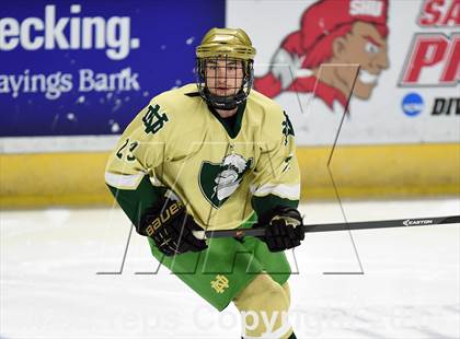 Thumbnail 2 in New Canaan vs. Notre Dame-West Haven (CIAC Division I Quarterfinal) photogallery.