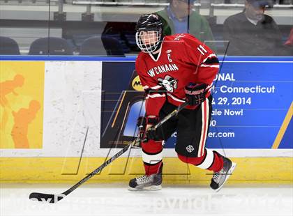 Thumbnail 3 in New Canaan vs. Notre Dame-West Haven (CIAC Division I Quarterfinal) photogallery.