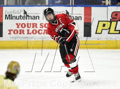 Thumbnail 2 in New Canaan vs. Notre Dame-West Haven (CIAC Division I Quarterfinal) photogallery.