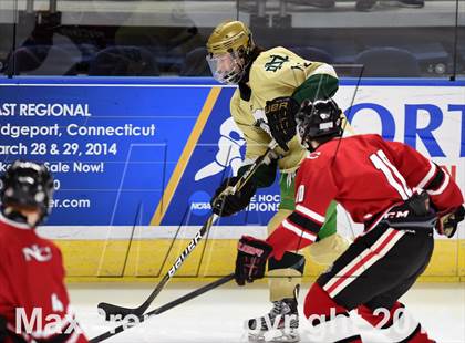 Thumbnail 3 in New Canaan vs. Notre Dame-West Haven (CIAC Division I Quarterfinal) photogallery.