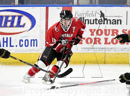 Thumbnail 3 in New Canaan vs. Notre Dame-West Haven (CIAC Division I Quarterfinal) photogallery.