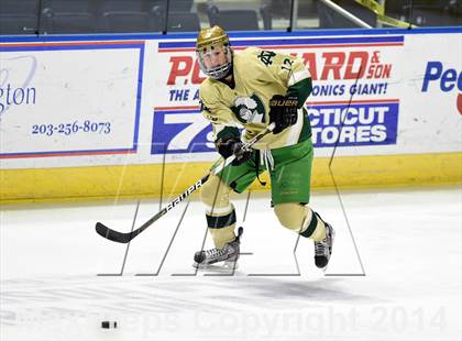 Thumbnail 2 in New Canaan vs. Notre Dame-West Haven (CIAC Division I Quarterfinal) photogallery.