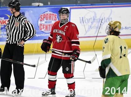 Thumbnail 2 in New Canaan vs. Notre Dame-West Haven (CIAC Division I Quarterfinal) photogallery.