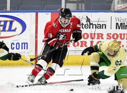 Thumbnail 1 in New Canaan vs. Notre Dame-West Haven (CIAC Division I Quarterfinal) photogallery.