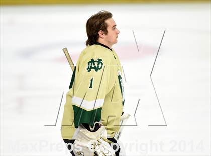Thumbnail 2 in New Canaan vs. Notre Dame-West Haven (CIAC Division I Quarterfinal) photogallery.