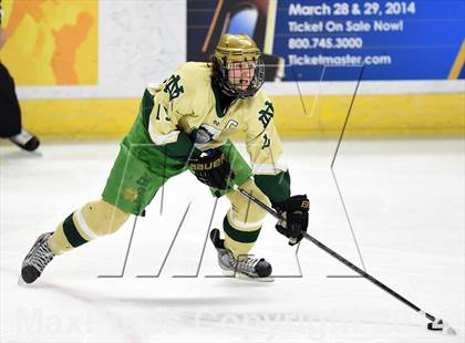 Thumbnail 2 in New Canaan vs. Notre Dame-West Haven (CIAC Division I Quarterfinal) photogallery.