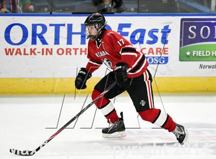 Thumbnail 1 in New Canaan vs. Notre Dame-West Haven (CIAC Division I Quarterfinal) photogallery.