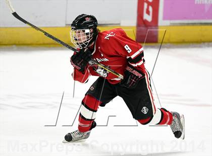 Thumbnail 1 in New Canaan vs. Notre Dame-West Haven (CIAC Division I Quarterfinal) photogallery.