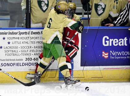 Thumbnail 3 in New Canaan vs. Notre Dame-West Haven (CIAC Division I Quarterfinal) photogallery.