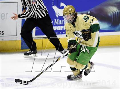 Thumbnail 2 in New Canaan vs. Notre Dame-West Haven (CIAC Division I Quarterfinal) photogallery.