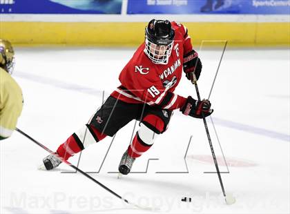 Thumbnail 3 in New Canaan vs. Notre Dame-West Haven (CIAC Division I Quarterfinal) photogallery.