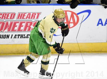 Thumbnail 2 in New Canaan vs. Notre Dame-West Haven (CIAC Division I Quarterfinal) photogallery.