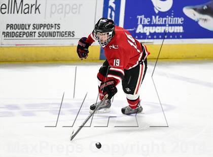 Thumbnail 1 in New Canaan vs. Notre Dame-West Haven (CIAC Division I Quarterfinal) photogallery.