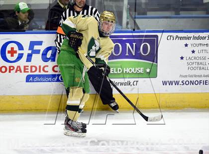 Thumbnail 2 in New Canaan vs. Notre Dame-West Haven (CIAC Division I Quarterfinal) photogallery.