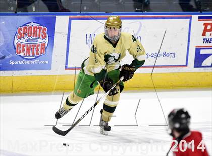 Thumbnail 3 in New Canaan vs. Notre Dame-West Haven (CIAC Division I Quarterfinal) photogallery.