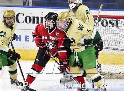 Thumbnail 1 in New Canaan vs. Notre Dame-West Haven (CIAC Division I Quarterfinal) photogallery.